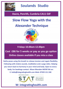 Slow Flow Yoga with the Alexander Technique